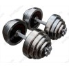 Гантели разборные по 40 кг Profigym ГРХ-40
