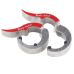 Замки для штанги 51 мм Body Solid BSTROC-NAT/RED