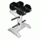Стойка с гантелями по 40 кг Profigym ГРР-40П Стойка с гантелями по 40 кг Profigym ГРР-40П