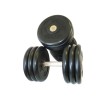 Комплект гантелей обрезиненных 23,5 кг-31 кг Barbell MB Проф