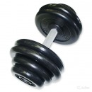 Гантель обрезиненная 28,5 кг Barbell MB Проф