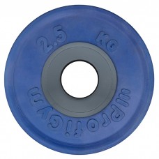 Диск/Блин 2.5 кг/51 мм синий Profigym ДОЦ-2.5/51