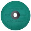 Диск/Блин 10 кг/51 мм зеленый Profigym ДОЦ-10/51