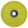 Диск/Блин 15 кг/51 мм желтый Profigym ДОЦ-15/51