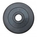 Диск/Блин 10 кг черный Profigym ДТР-10 Диск/Блин 10 кг черный Profigym ДТР-10