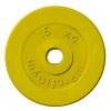 Диск/Блин 15 кг желтый Profigym ДТРЦ-15