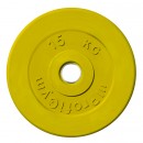 Диск/Блин 15 кг желтый Profigym ДТРЦ-15 Диск/Блин 15 кг желтый Profigym ДТРЦ-15
