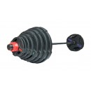 Штанга разборная 180 кг Fitness Tools FT-2HGSET-180-BLACK