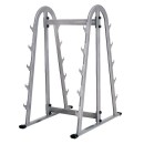 Стойка для хранения грифов Bronze Gym H-039 Стойка для хранения грифов Bronze Gym H-039