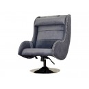 Массажное кресло EGO Max Comfort EG3003 Серый (Микрошенилл)