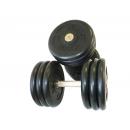 Комплект гантелей обрезиненных 43,5-51кг Barbell MB Проф