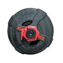 Штанга разборная 180 кг Fitness Tools FT-2HGSET-215-BLACK