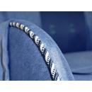 Массажное кресло EGO Max Comfort EG3003 Galaxy Blue (Микрошенилл)