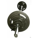 Штанга разборная 120 кг/51 мм Record/MironFit-120