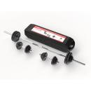 Набор гантелей и штанга Unixfit в кейсе 50 кг